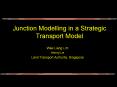 Junction Modelling in a Strategic Transport Model PowerPoint PPT Presentation