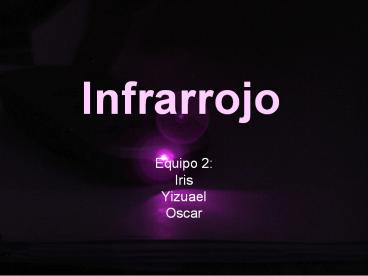 Infrarrojo