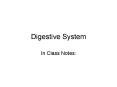 Digestive System PowerPoint PPT Presentation