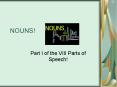 NOUNS! PowerPoint PPT Presentation