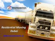 Residential Moving Services Dubai