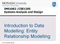 Introduction%20to%20Data%20Modelling:%20Entity%20Relationship%20Modelling PowerPoint PPT Presentation