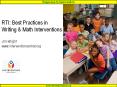 RTI: Best Practices in Writing PowerPoint PPT Presentation