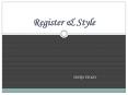 Register PowerPoint PPT Presentation