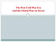 THE NEW ECONOMIC AGENDA