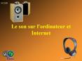 Le son sur l'ordinateur et Internet PowerPoint PPT Presentation
