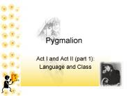 Pygmalion