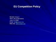 Economic of European Integration  Prof. Giovanni Graziani  Introduction