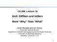 CS 268: Lecture 12 QoS: DiffServ and IntServ More  PowerPoint PPT Presentation