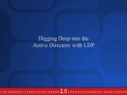 Digging Deep into the Active Directory with LDP
