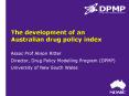 The development of an Australian drug policy index PowerPoint PPT Presentation