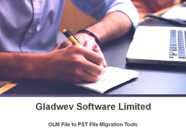 Free OLM to PST converter Ultimate