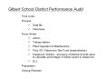 Gilbert School District Performance Audit PowerPoint PPT Presentation