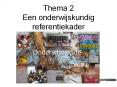 Thema 2 Een onderwijskundig referentiekader PowerPoint PPT Presentation