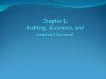 Chapter 1: Auditing, Assurance, and Internal Control PowerPoint PPT Presentation