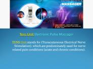 Santamedical Electronic Tens Unit Handheld Pulse Massager (1)