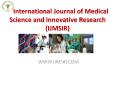 International Journal of Medical Science and Innovative Research (IJMSIR) PowerPoint PPT Presentation