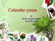 Calendar sytem