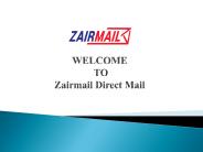 Zairmail Direct Mail Postcard Templates