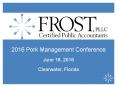 2016 Pork Management Conference PowerPoint PPT Presentation