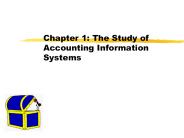 Chapter 1: The Study of Accounting Information Systems