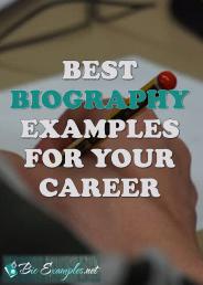Best Biography Examples for Your Career