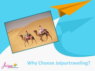 Why Choose Jaipurtraveling