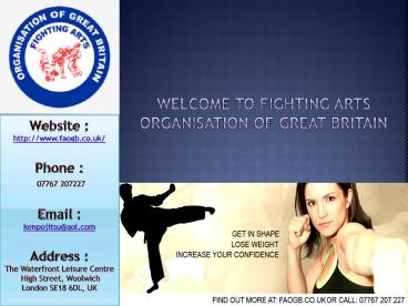 Top Ten Benefits of Martial Arts