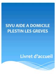 SIVU AIDE A DOMICILE PLESTIN LES GREVES