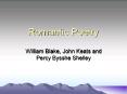 Romantic%20Poetry PowerPoint PPT Presentation