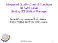 Integrated Quality Control Functions on AWS-Level Gealog SG Station Manager PowerPoint PPT Presentation