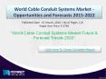 Factors influencing for the development of World Cable Conduit Systems Market 2022 PowerPoint PPT Presentation