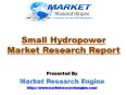 Small Hydropower Market to Cross 140 GW by 2022 PowerPoint PPT Presentation