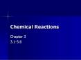 Chemical Reactions PowerPoint PPT Presentation
