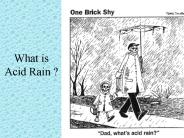 What is Acid Rain ?