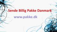 Sende Billig Pakke Danmark | Pakke.dk