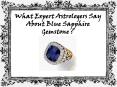 What Expert Astrologers Say About Blue Sapphire Gemstone ? PowerPoint PPT Presentation