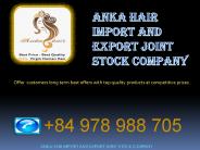 100% Virgin Human Hair Extension Vietnam