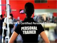 Perks Of A Certified Personal Trainer