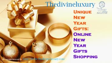 Thedivineluxury Online New Year Gifts Shopping | Unique New Year Gifts