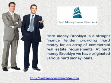 Hard Money Loan Brooklyn