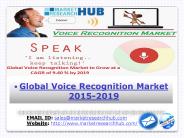 Global Voice Recognition Market 2015-2019