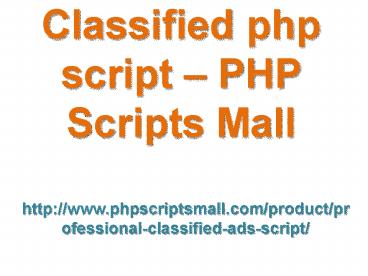 presentation player overlay