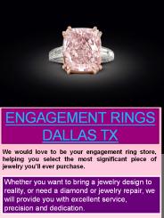 Engagement Rings In Dallas