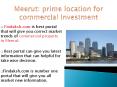 Get Investment tips for Commercial property In Meerut PowerPoint PPT Presentation