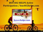 BUS 402 HELPS Active Participation / bus402helps.com