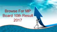 Browse For MP Board 10th Result 2017
