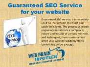 Guaranteed SEO Service for your website