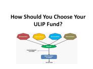 How Should You Choose Your ULIP Fund?