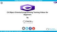 Csharp Object Oriented Programming Training Videos for Beginner